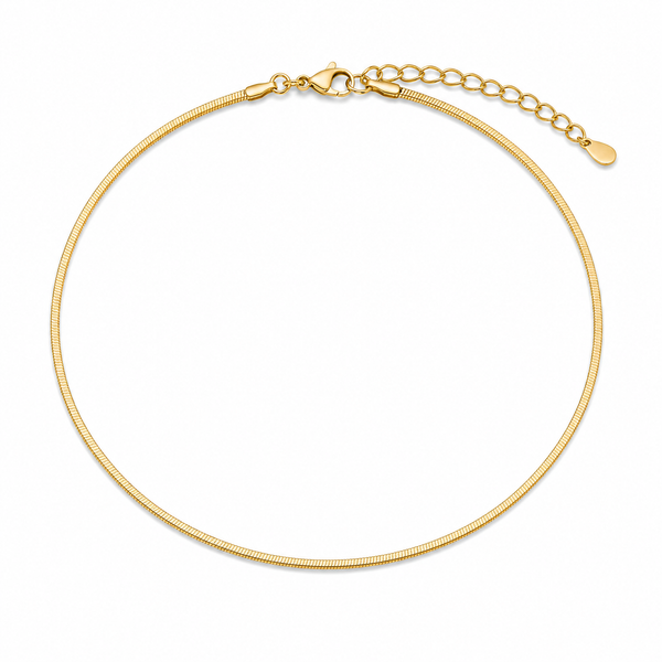 Celia Fine Snake Chain Choker