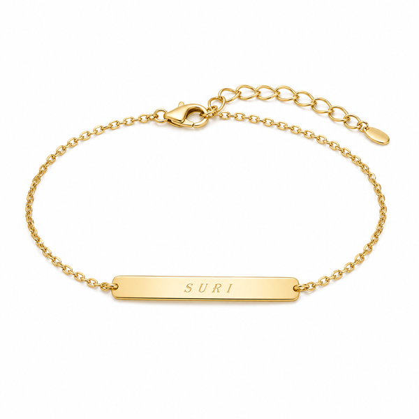 Elia Engravable Bar Bracelet