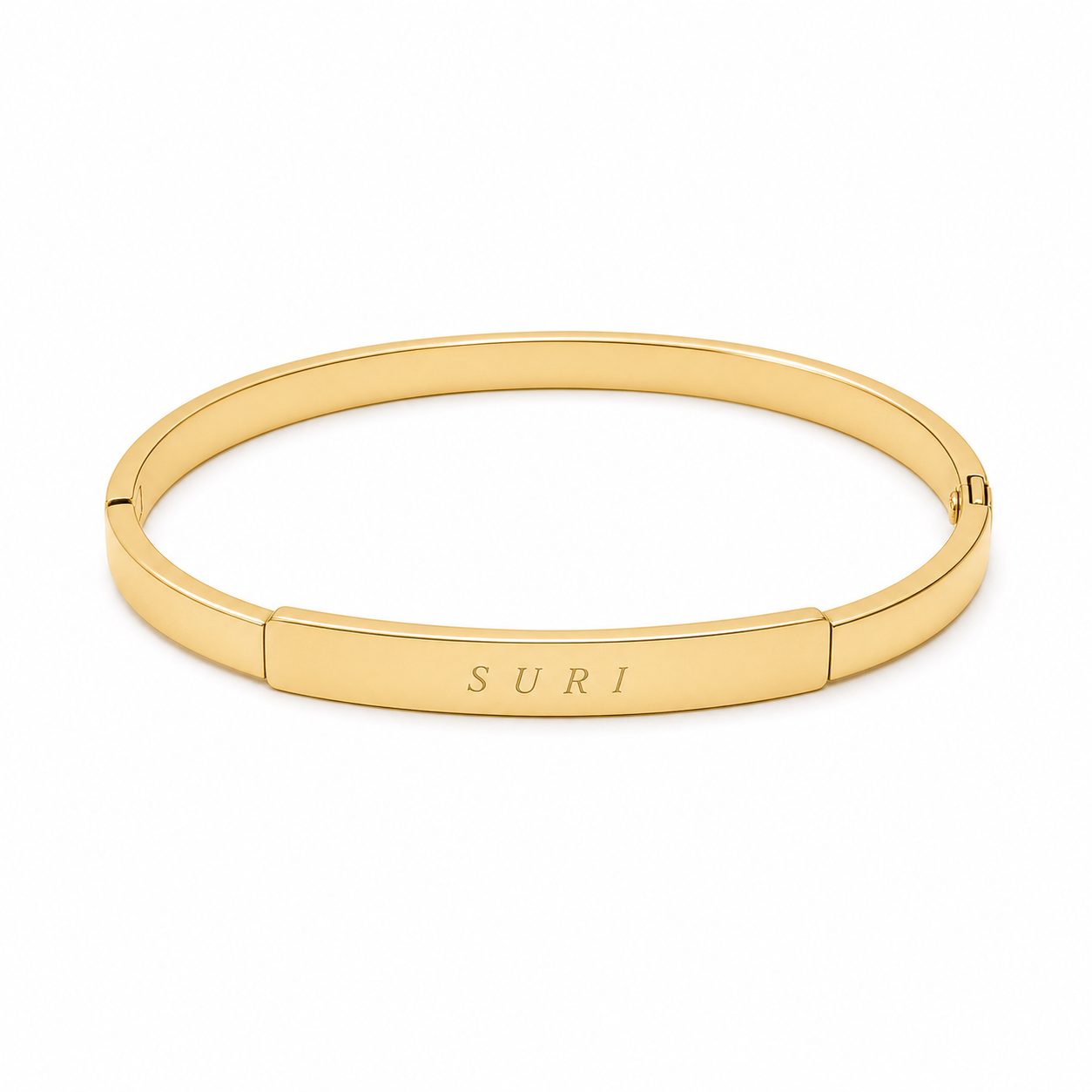Sienna Engravable Bangle product gold by SURI