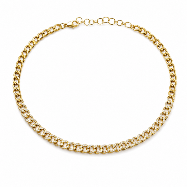 Diamond Cuban Link Necklace