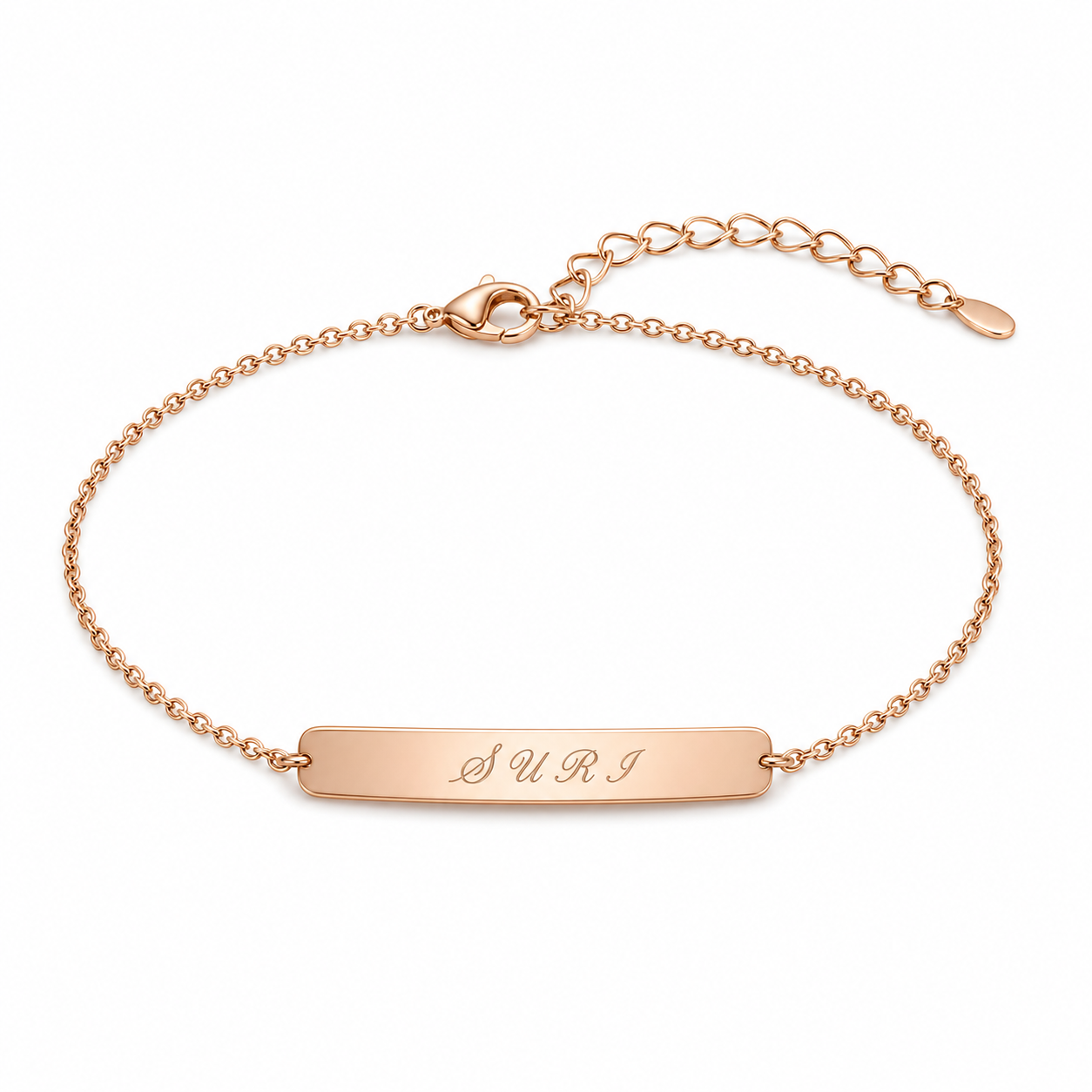 Aria Custom Name Bracelet product rose by SURI