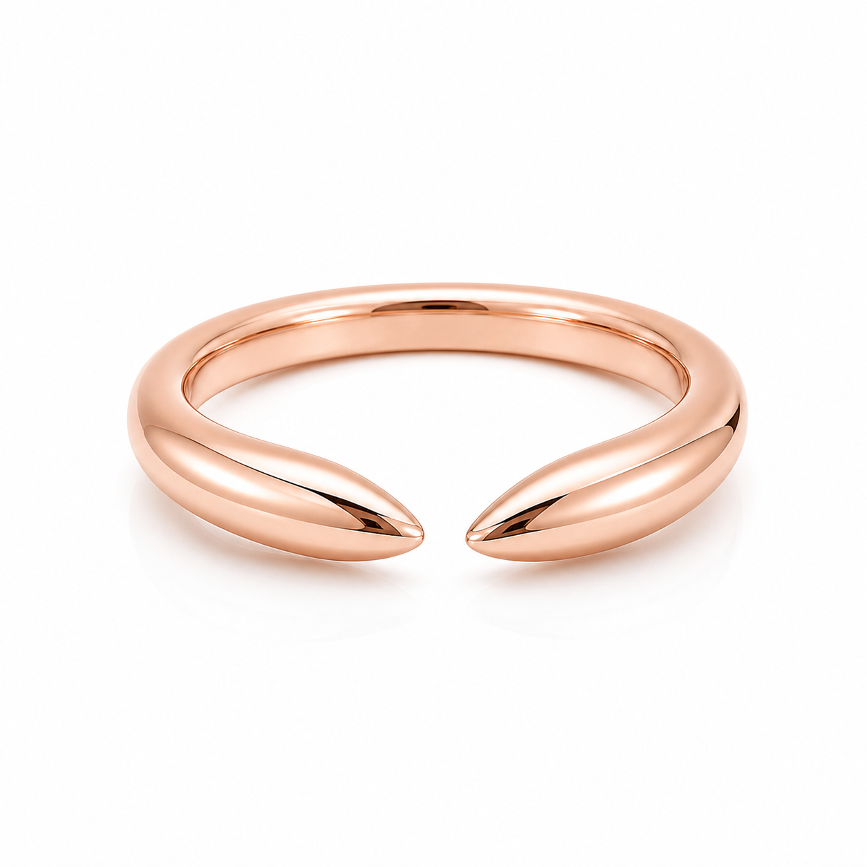 Gold Claw Ring product rose gold by SURI