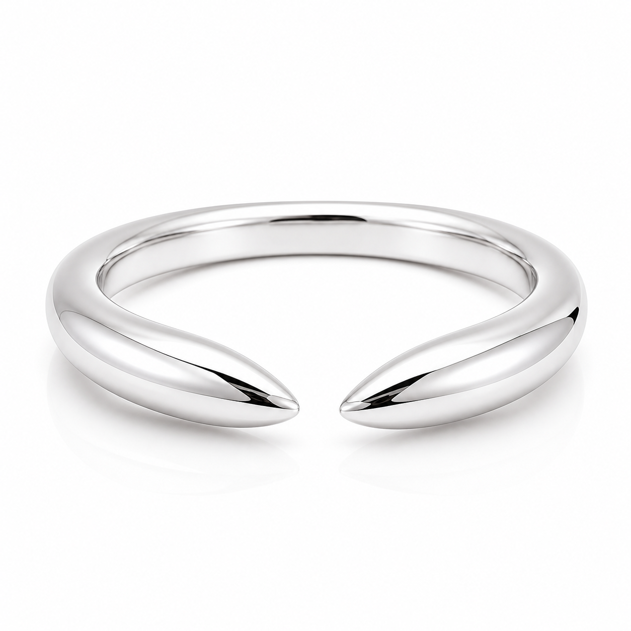 Gold Claw Ring product silver by SURI