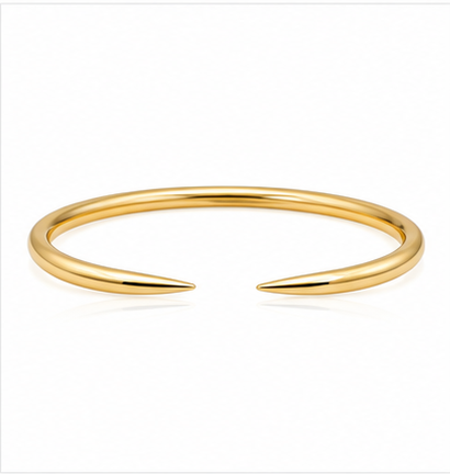 Noa Claw Cuff Bangle product gold by SURI