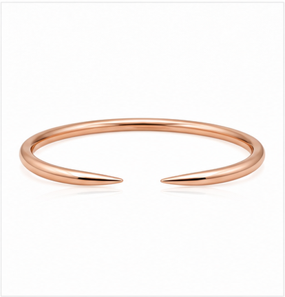 Noa Claw Cuff Bangle product rose gold by SURI