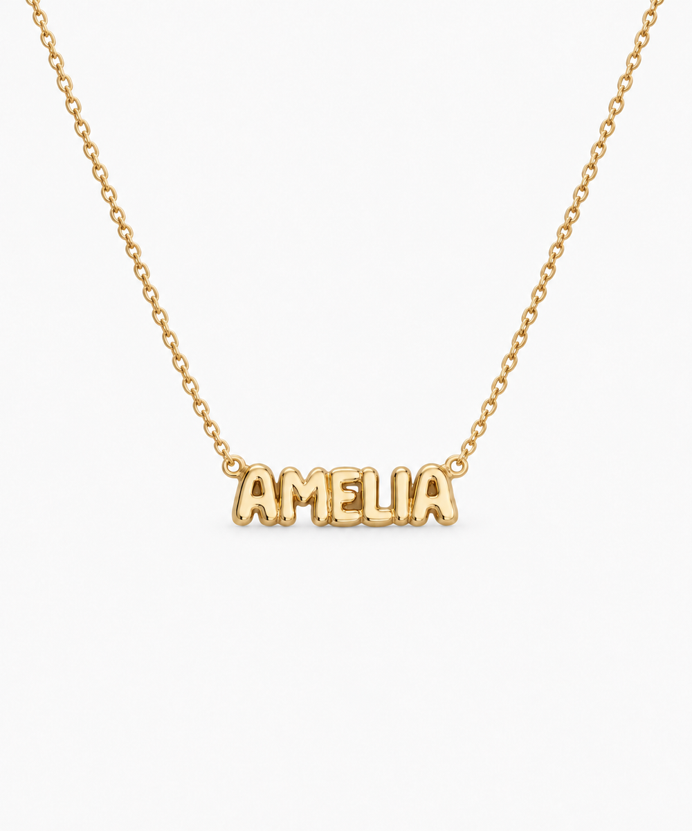 Sia Bubble Engravable Necklace