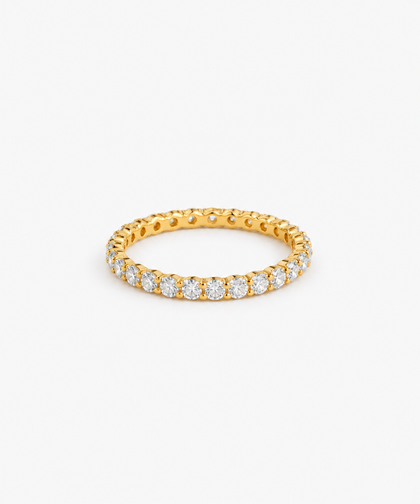 Tennis Pavé Diamond Ring