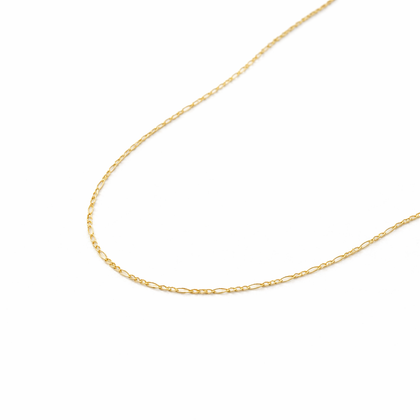 Adeline Figaro Chain in sterling silver, 14K gold and 18K gold by SURI