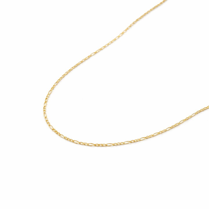 Adeline Figaro Chain in sterling silver, 14K gold and 18K gold by SURI