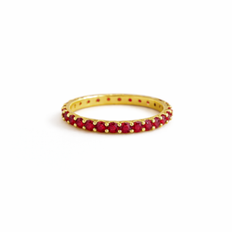 Sakura Ruby Tennis Ring