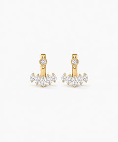 Mikasa Marquise Jacket Earrings