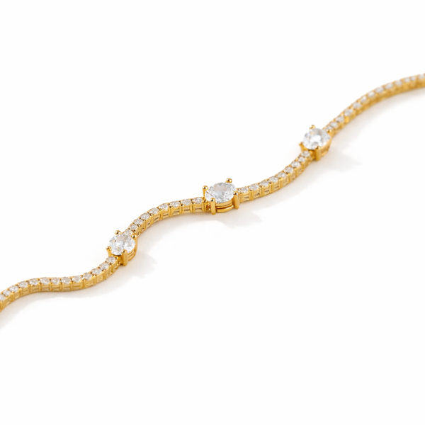 Vera Pavé Birthstone Bracelet