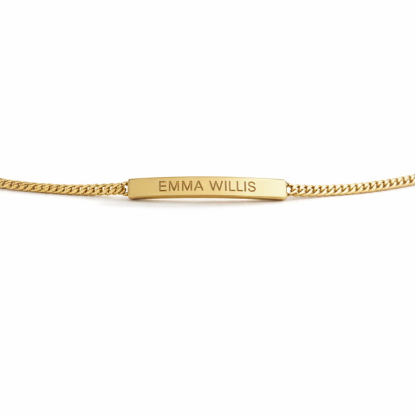 Lucine Engravable Bar Bracelet