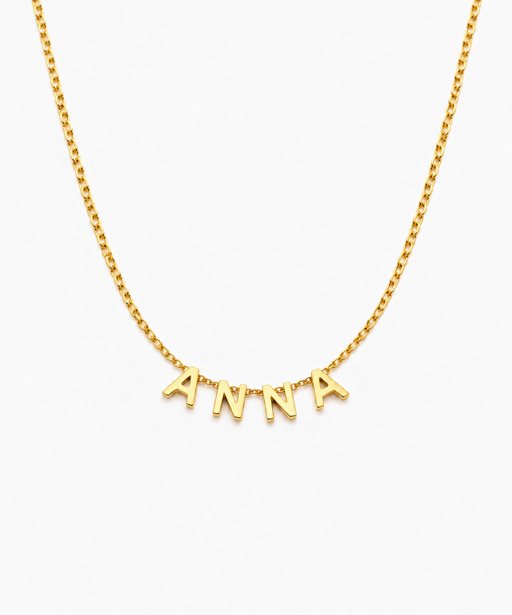 Ava Letter Necklace