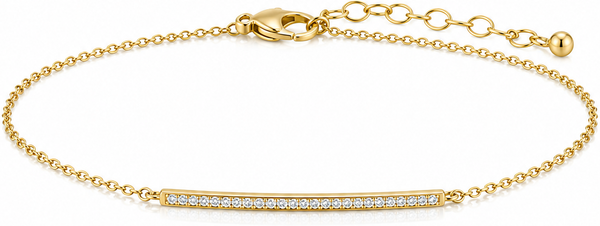 Ayla Diamond Bar Bracelet