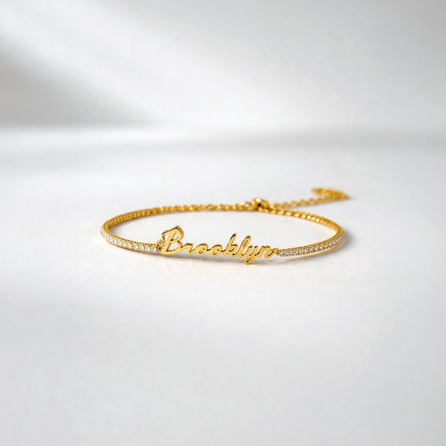 Tennis Name Bracelet