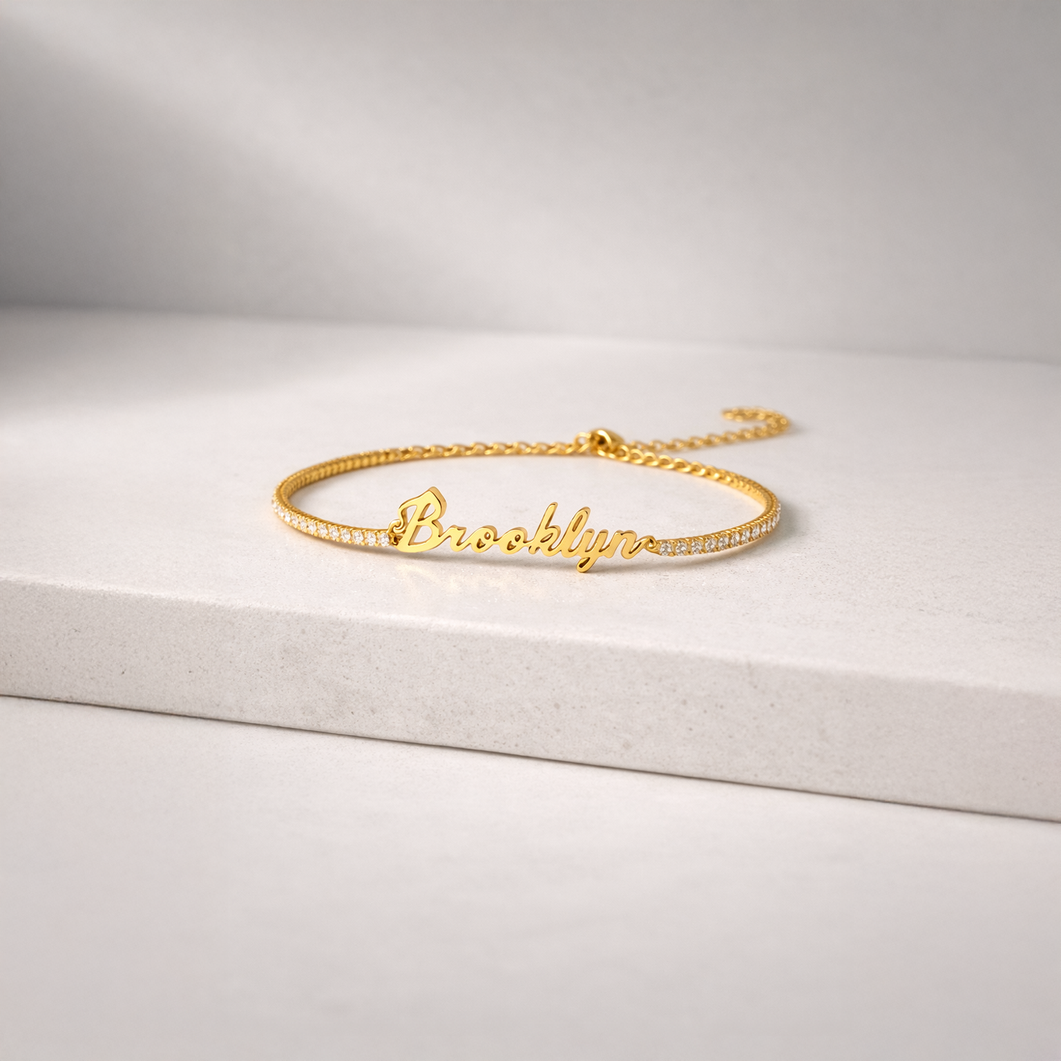 Tennis Name Bracelet