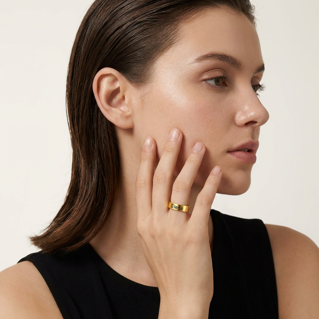 Bague prénom personnalisable 