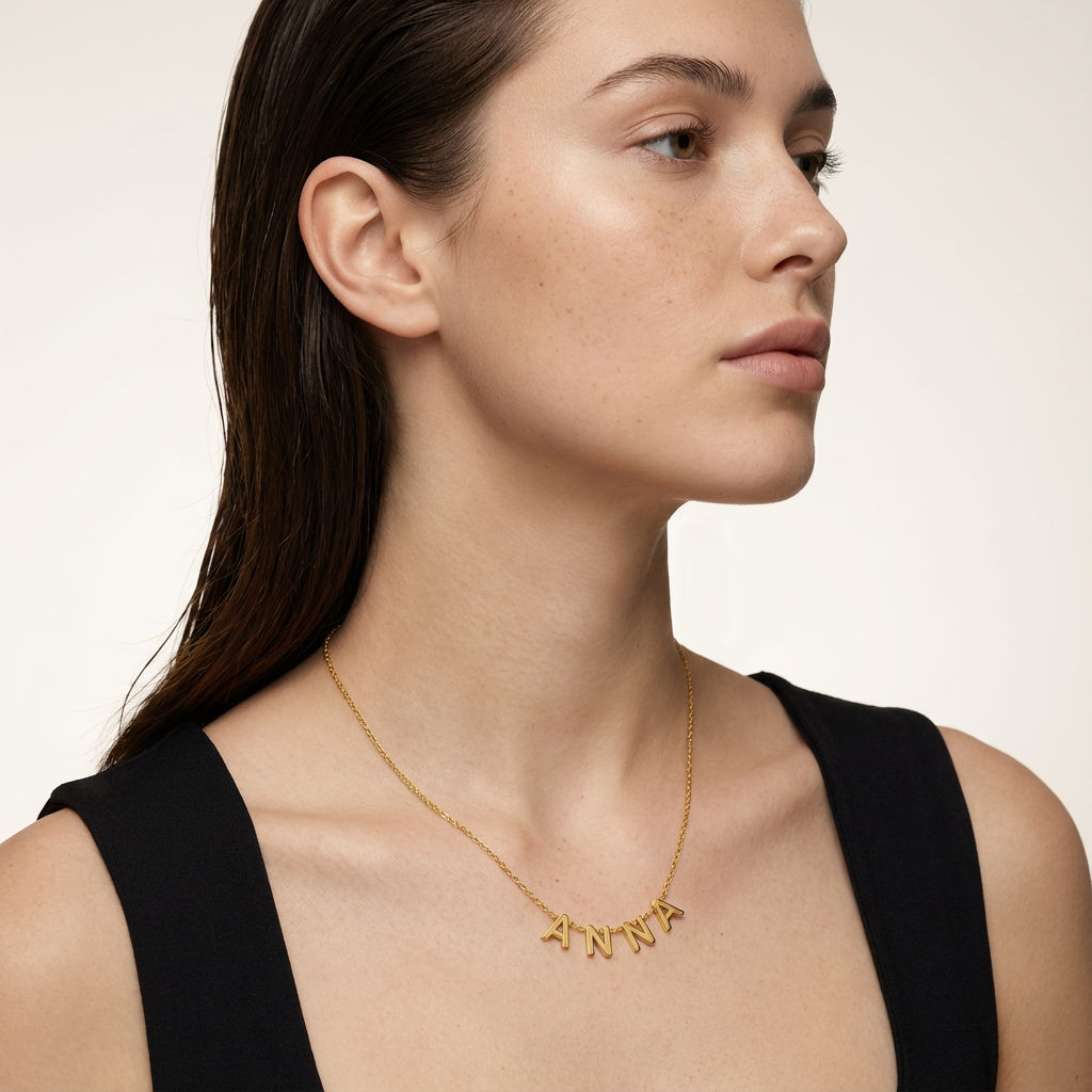 Ava Letter Necklace
