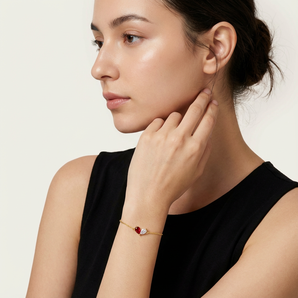 Double Birthstone Bracelet