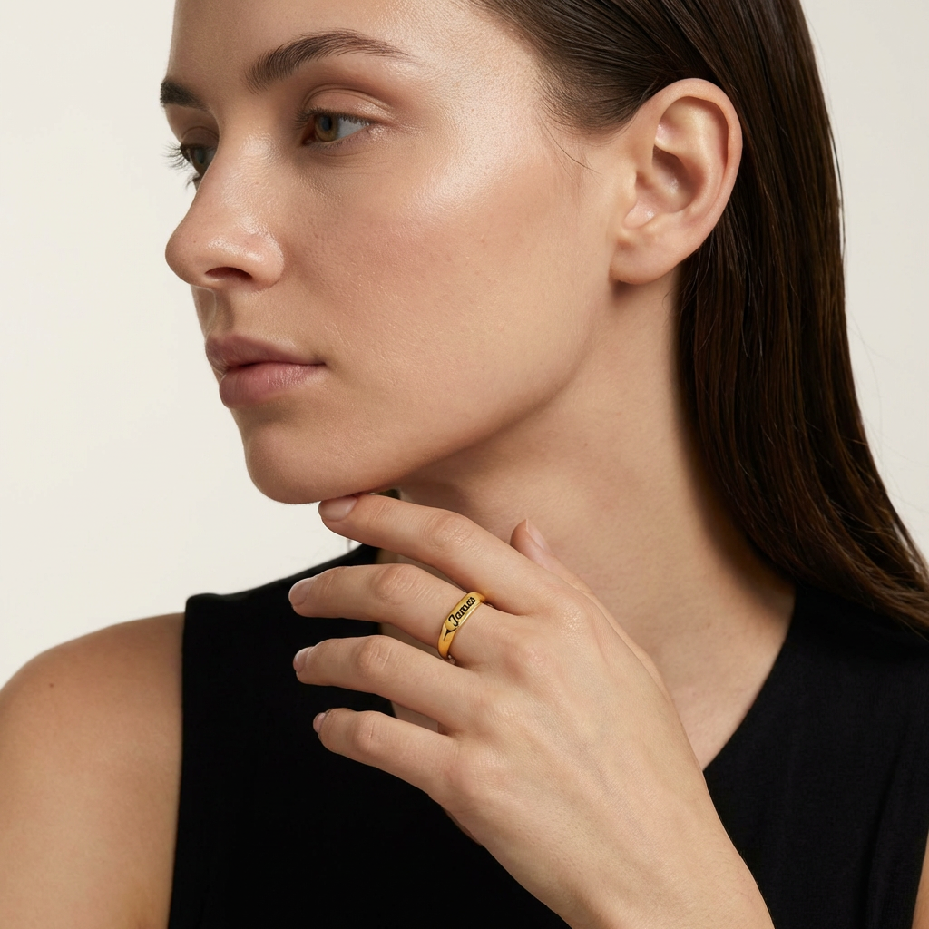 Enna Engravable Ring