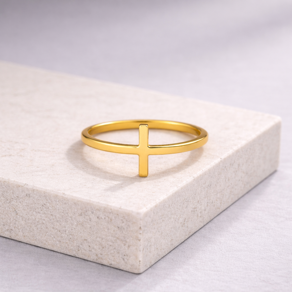 Christian Cross Ring
