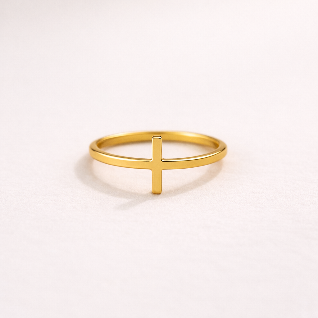 Christian Cross Ring