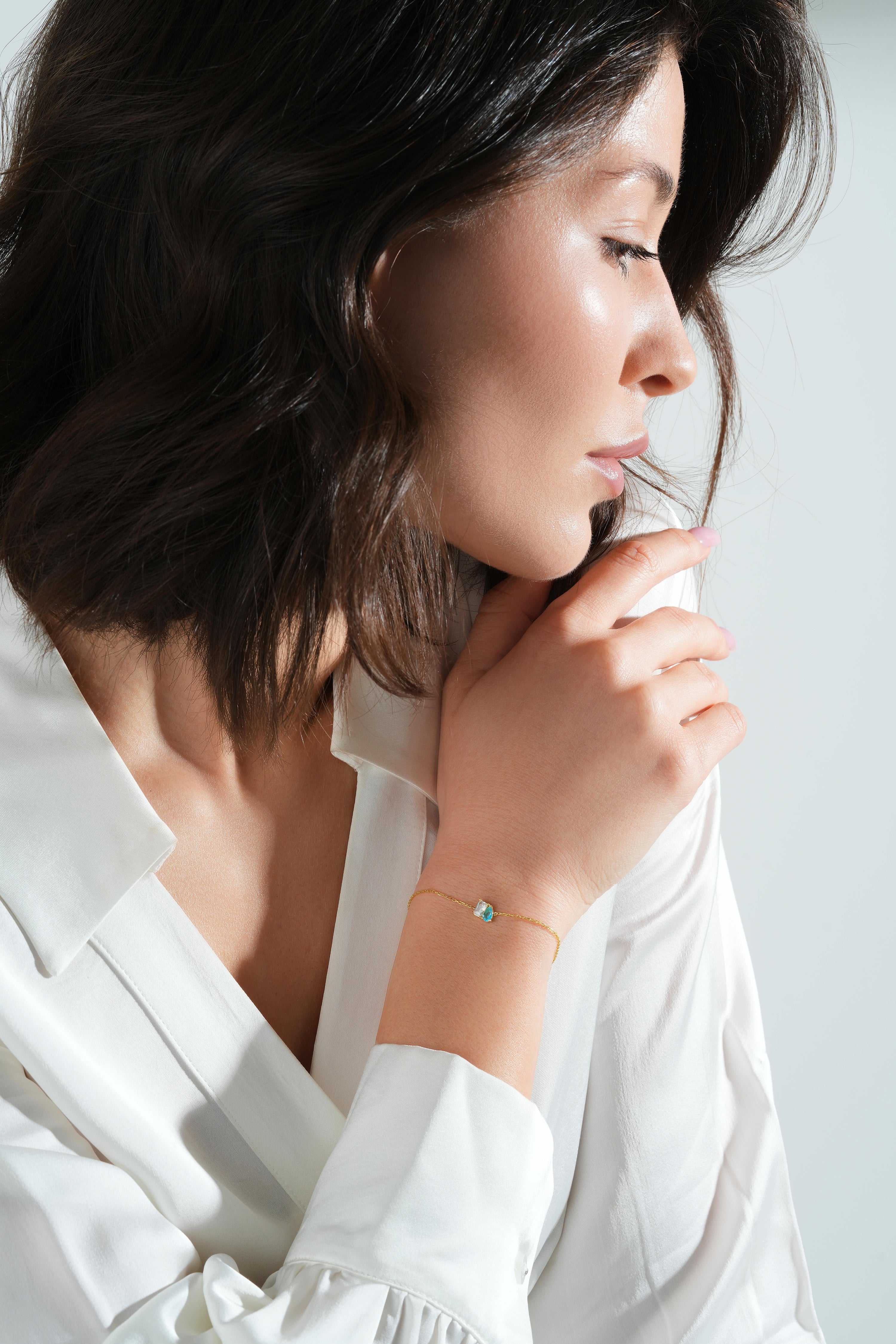 Esmé Aquamarine Birthstone Bracelet