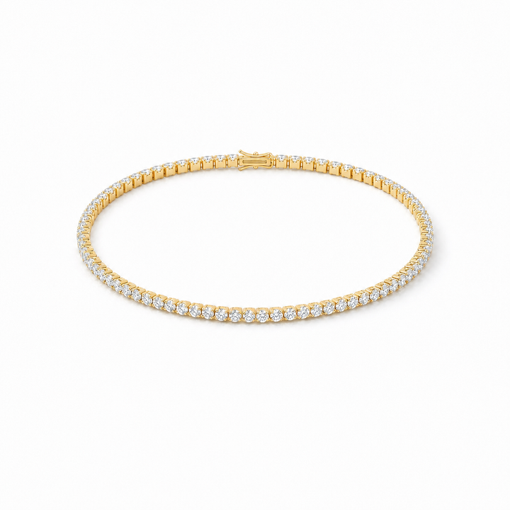 Tennis Pavé Diamond Bracelet