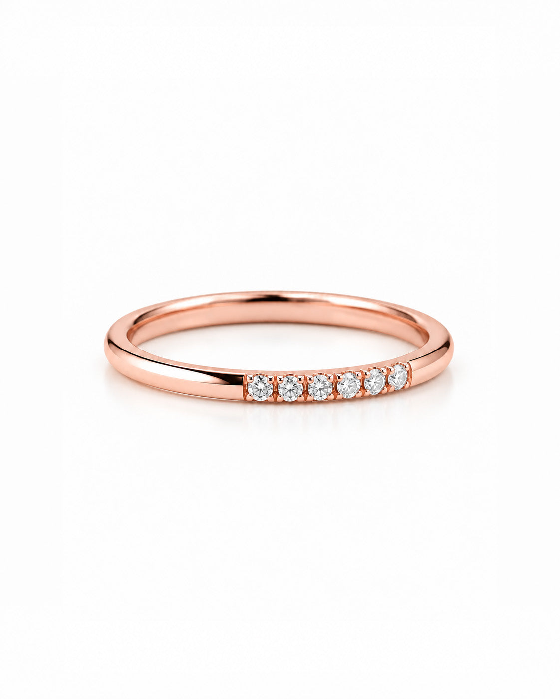 Alina Stacking Ring — rose gold