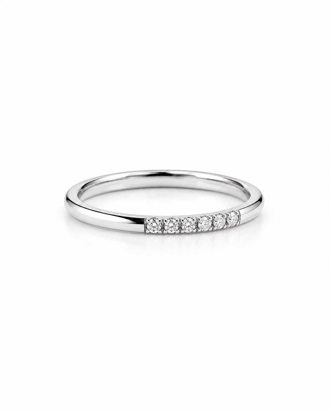 Alina Stacking Ring — silver