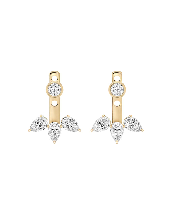 Amara Marquise Jacket Earrings