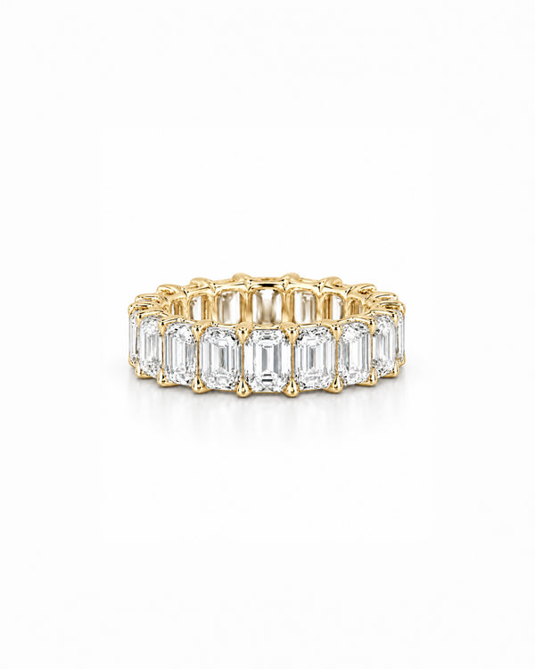 Aveline Emerald-Cut Eternity Ring
