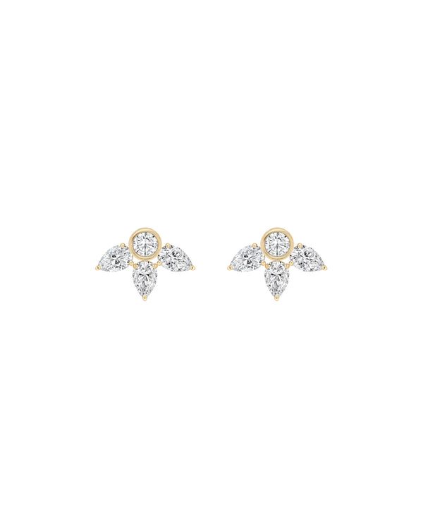 Camille Pear-Cut Stud Earrings