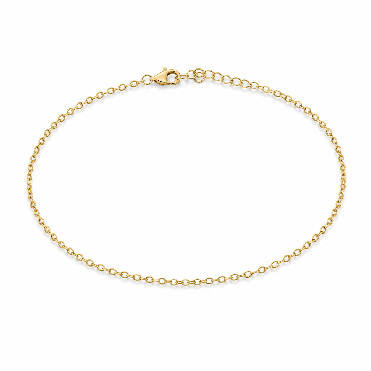 Capri Chain Anklet product gold by SURI