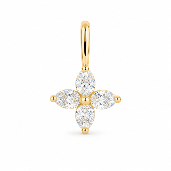 Fiora Diamond Flower Pendant