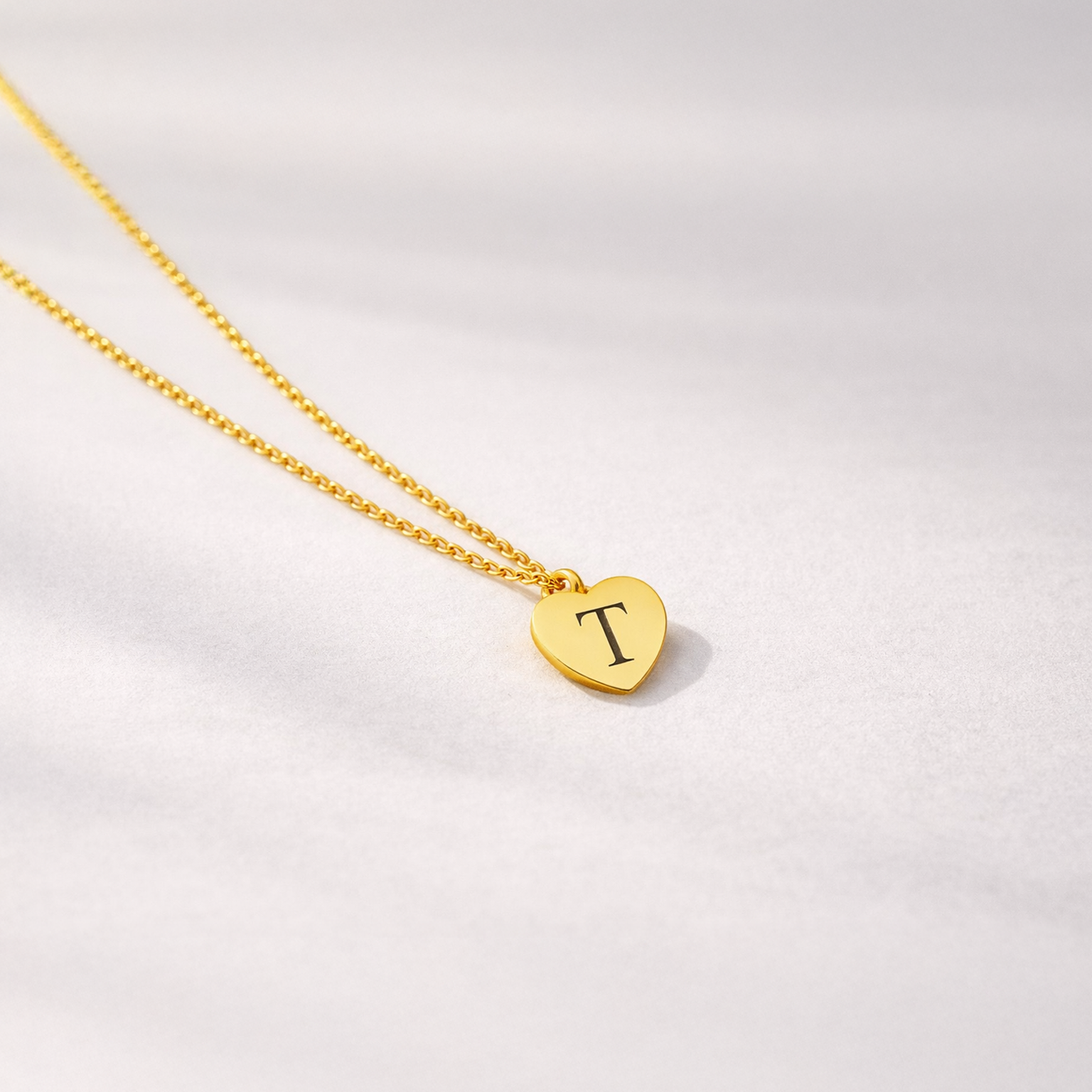 Heart Letter Necklace