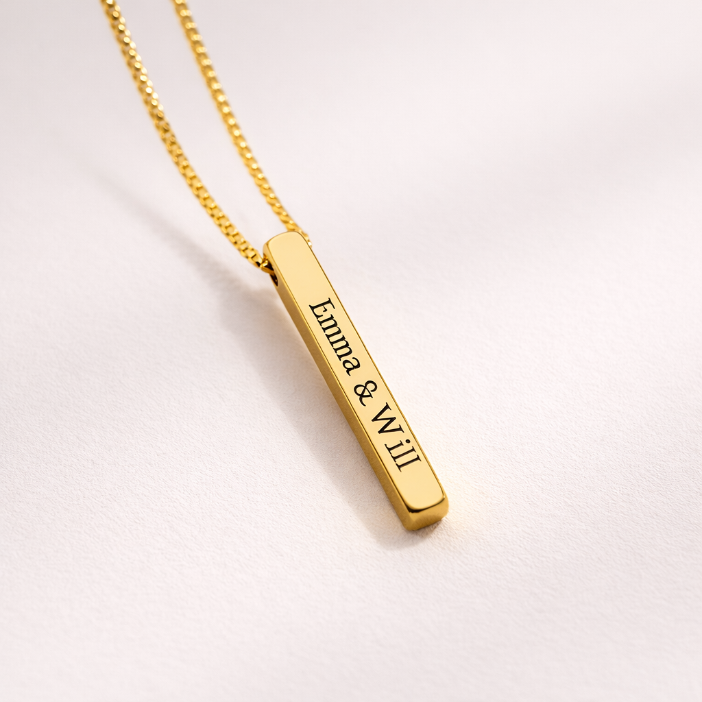 Name Bar Necklace