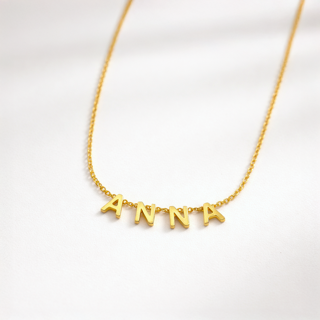 Name Letter Necklace