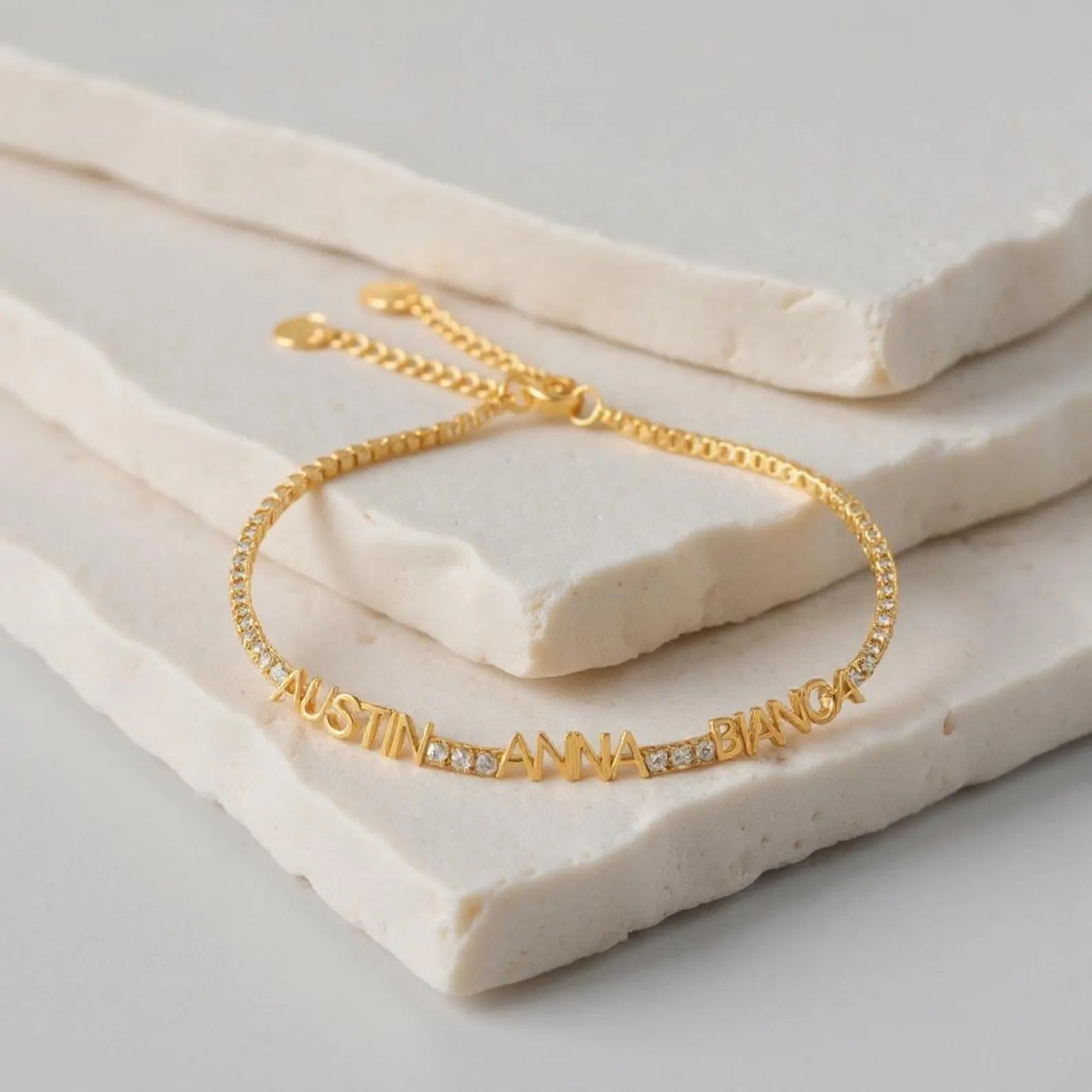 Multiple Name Bracelet