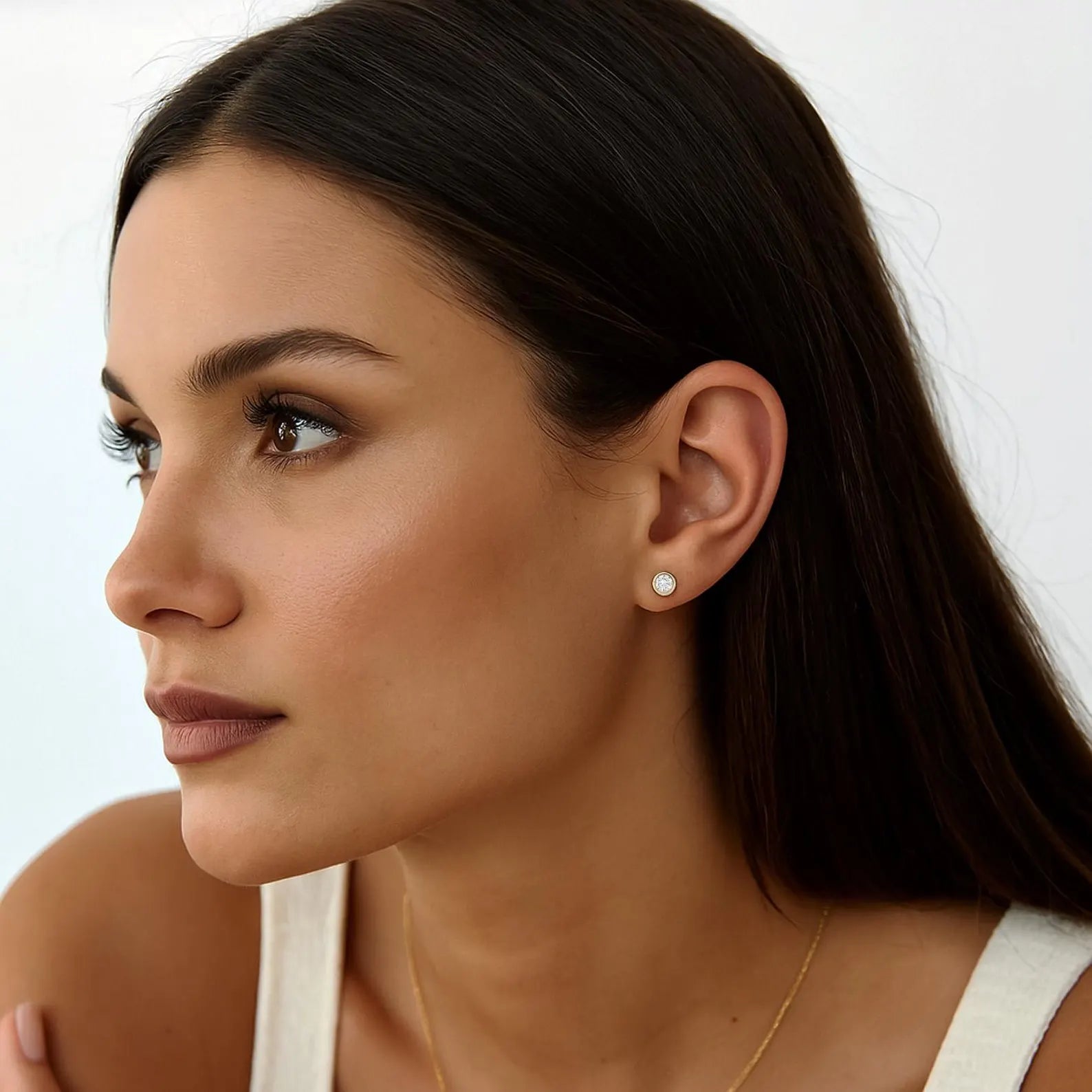 Diamond Stud Earring