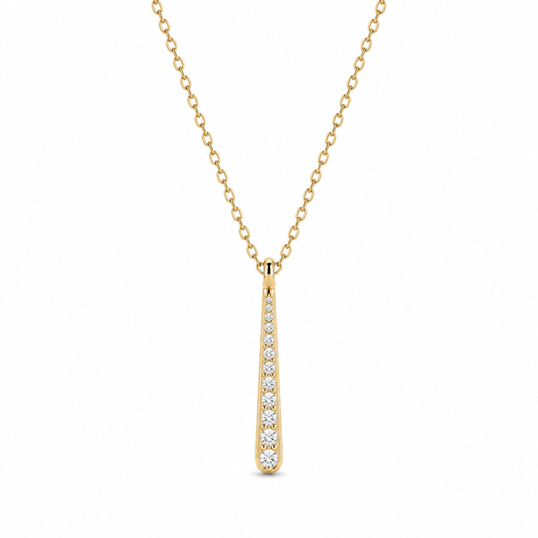 Oriana Zirconia Drop Necklace