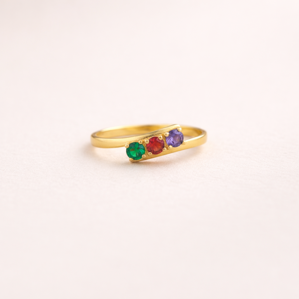 Birthstone Customized Ring
