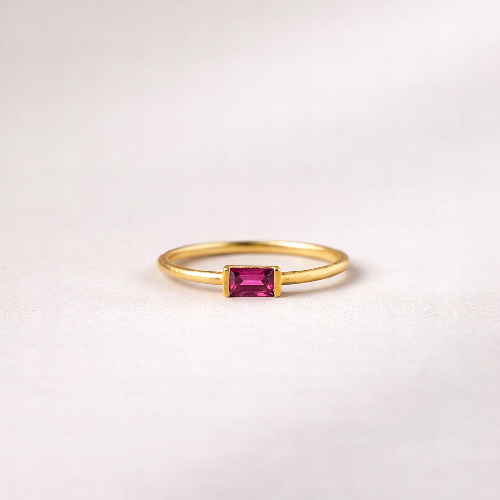 Dainty Birthstone Ring