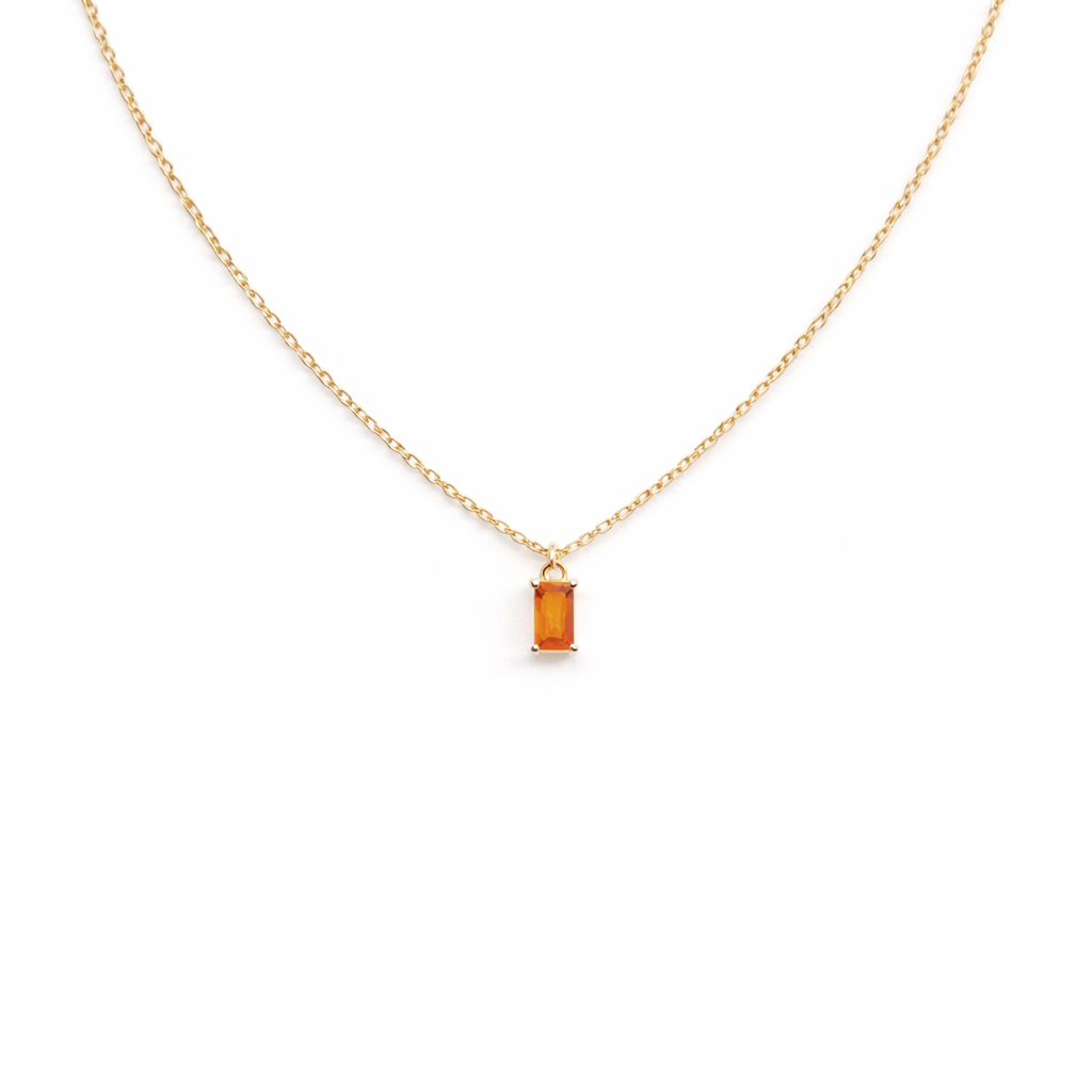 Paloma Birthstone Necklace