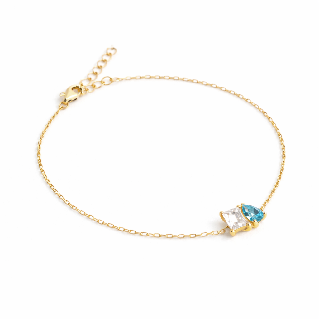 Esmé Aquamarine Birthstone Bracelet