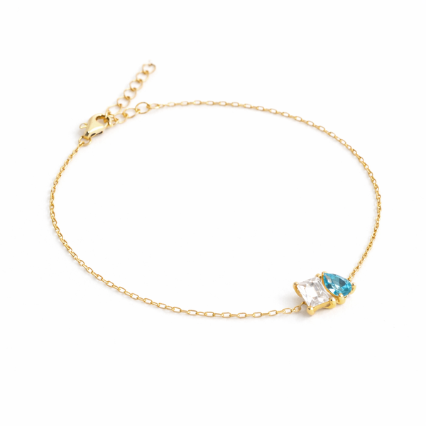 Esmé Aquamarine Birthstone Bracelet