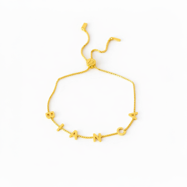 Linea Letter Bracelet