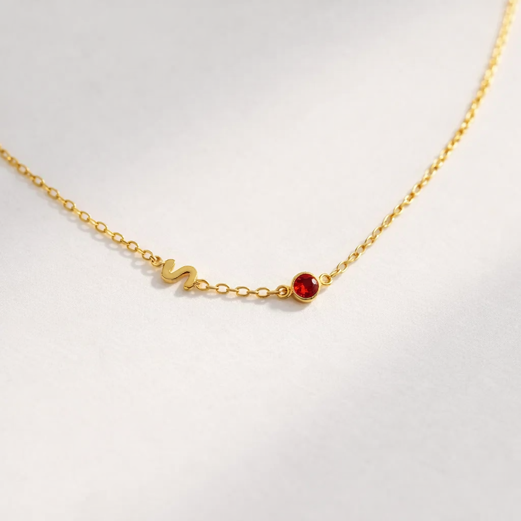 Birthstone Customizable Necklace